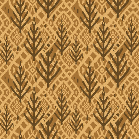 Ethnic boho seamless pattern. Tribal pattern. Folk motif. Textile rapport.の写真素材