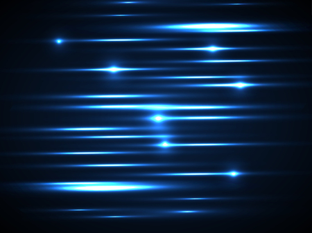 blue line Glow light backgroundのイラスト素材