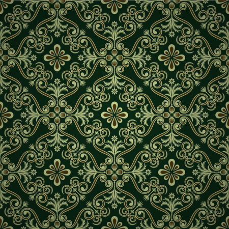seamless luxury ornamental background. Damask seamless floral pattern. Royal wallpaper.のイラスト素材