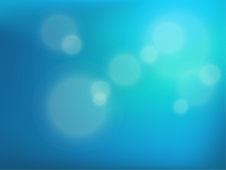 Blue Bokeh Background. Vector Illustrationのイラスト素材