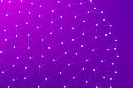 Network line shapes pattern. vector pattern.のイラスト素材