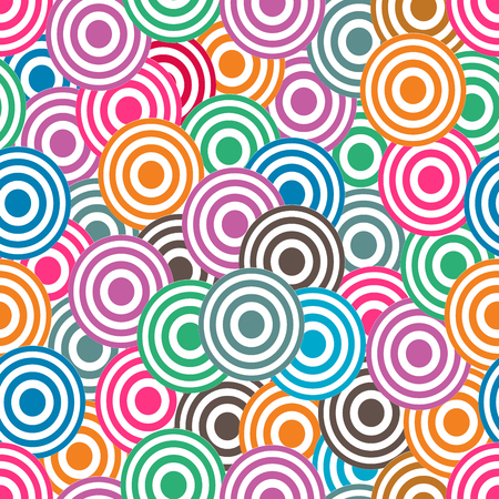 Circular colorful backgroundのイラスト素材