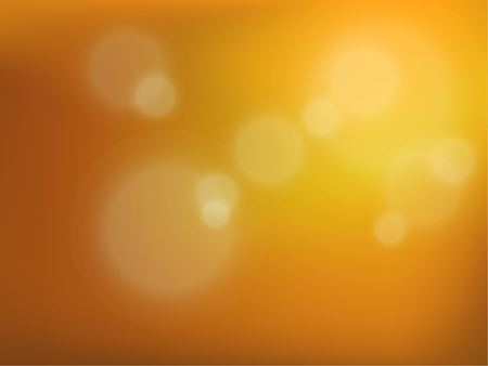 Yellow Bokeh Background. Vector Illustrationのイラスト素材