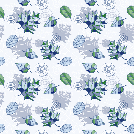 Sweet Floral seamless pattern. Romantic background.  Vector illustration.のイラスト素材