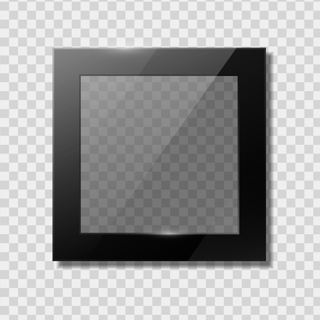 Black frames transparentのイラスト素材