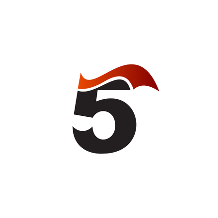 Figure 5 design concept templateのイラスト素材