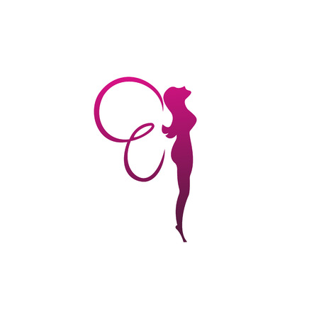 Cosmetics and beauty people Logos design concept templateのイラスト素材