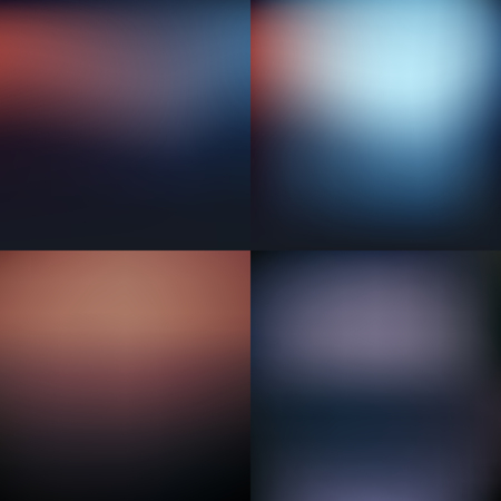 dark night blurred background set designのイラスト素材