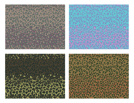 camouflage pattern design with different colorのイラスト素材