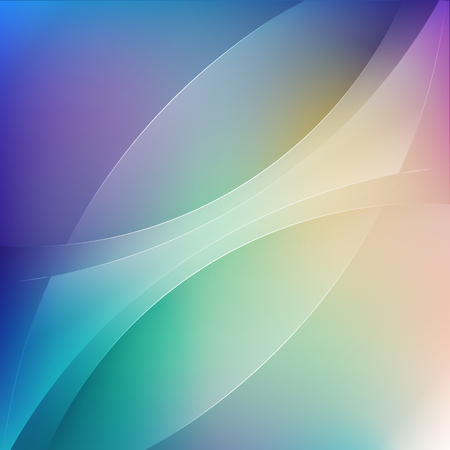smooth color transparancy wave backgroundのイラスト素材