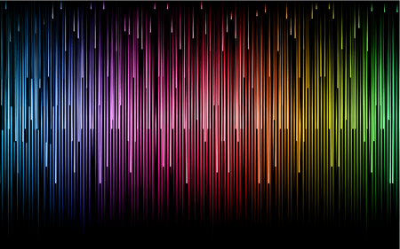 beautiful drop line with rainbow color backgroundのイラスト素材