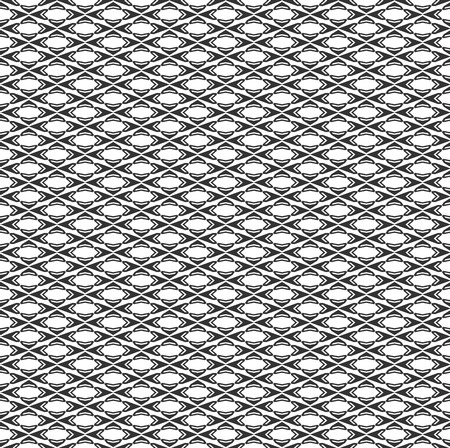 Abstract geometric Seamless pattern . Repeating geometric Black and white texture. geometric decorationのイラスト素材