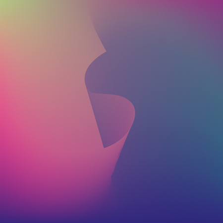 Abstract Creative Fluid multicolored blurred backgroundのイラスト素材