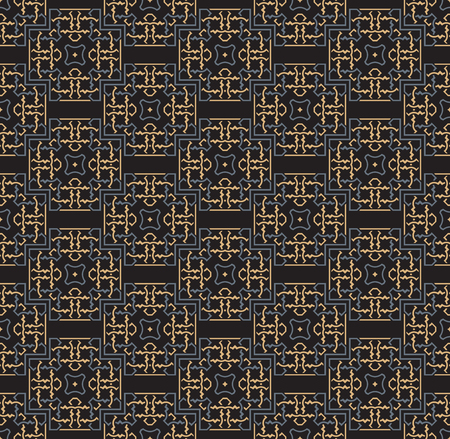 Seamless pattern decorative symmetries, ornament pattern vector illustrationのイラスト素材