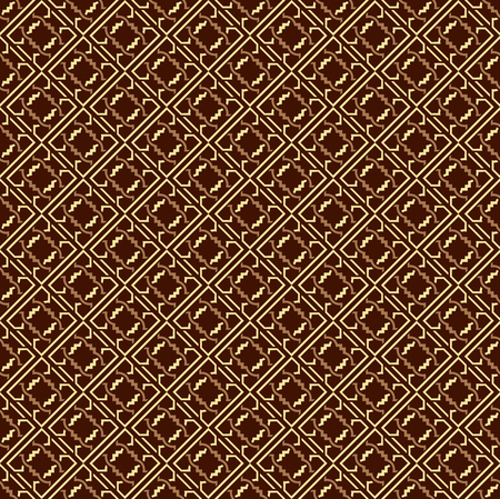 Seamless pattern decorative symmetries, ornament pattern vector illustrationのイラスト素材