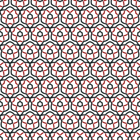 Arabic seamless ornament pattern. Ornamental decorative pattern backgroundのイラスト素材