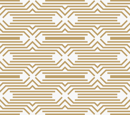 geometric seamless pattern with line, modern minimalist style pattern backgroundのイラスト素材