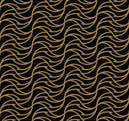 Modern Luxury geometrical ornaments with lines seamless patterns backgroundのイラスト素材