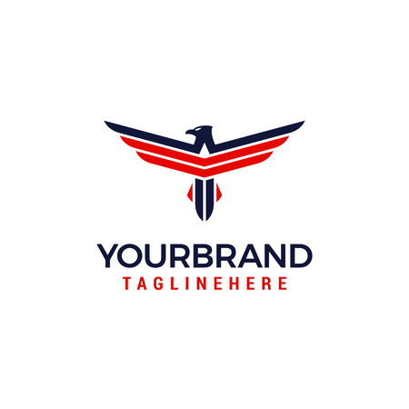 america Eagle Logoのイラスト素材