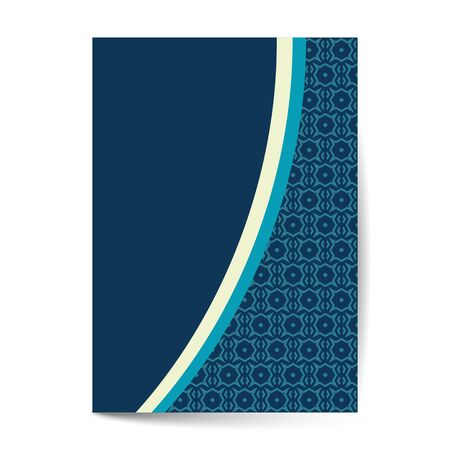 luxury ornaments and decorations cover pages design. beautiful pages templates for creative designのイラスト素材