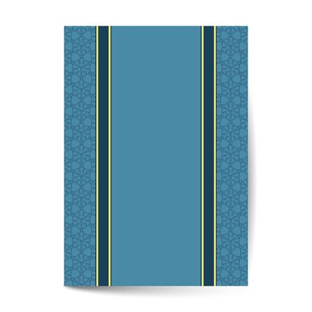 luxury ornaments and decorations cover pages design. beautiful pages templates for creative designのイラスト素材