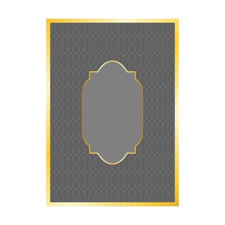 Vintage book layouts and design - covers and pages, classical rich frames, dividers, corners, borders, luxury ornaments and decorations, beautiful pages templates for creative designのイラスト素材