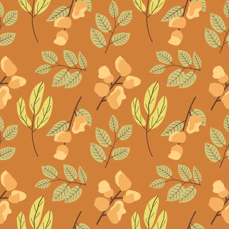 Seamless floral pattern. Flowers texture. Seamless floral pattern background vector Illustration for print, Wallpaper, fashion templateのイラスト素材
