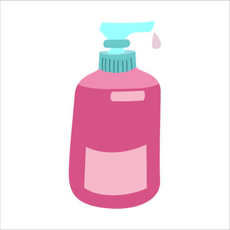 Hoe with a sturdy wooden handle and vector illustrationのイラスト素材