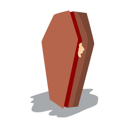 two balloons and a candle. Halloween and birthday celebrations vector illustrationのイラスト素材