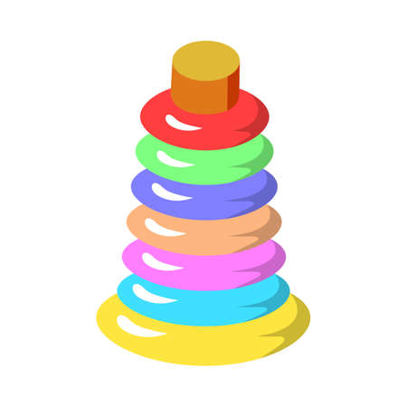 carpenter tool isolated flat icon Vector, hammer flat vector illustration isolate on a white backgroundのイラスト素材