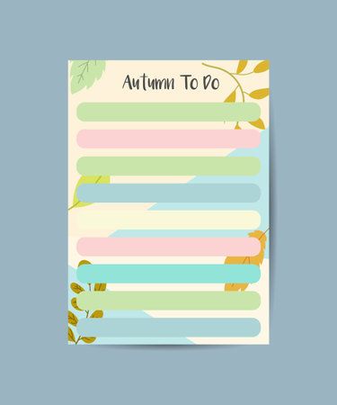 Cute vector notes templates. Elegant floral pastel tone organizers. Elegant floral pastel tone organizers and notepads. Floral stationery.のイラスト素材
