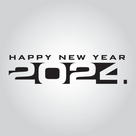 Illustration vector graphic of  2024.
Good for Calendar, Diary, ECard