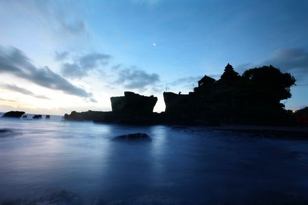 Temple of Tanah Lot Bali.の写真素材