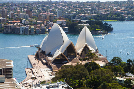 Sydney Opera House - view from the backのeditorial素材