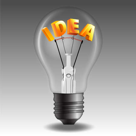 idea bulbの写真素材