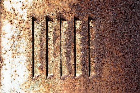 Grunge ventilation with corrosion holes