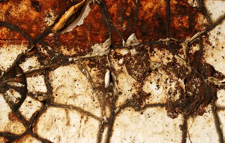 Grunge cement background with cracks