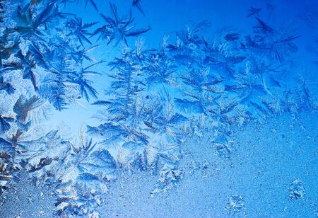 Frosty patternの写真素材