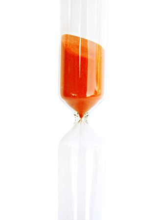 hour glass isolated on white