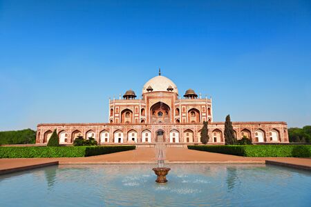 Humayun's Tomb, New Delhi, Indiaのeditorial素材