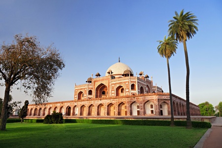Humayun's Tomb, New Delhi, Indiaのeditorial素材