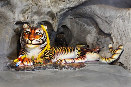 KRABI, THAILAND - APRIL 14: Tiger Cave Temple is the most important Temple in Krabi on April, 14, 2011, Krabi, Thailand. 
のeditorial素材