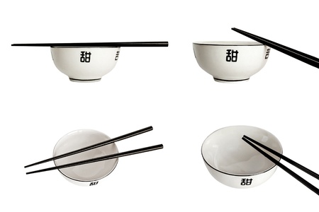 Empty bowl for japan foodの写真素材