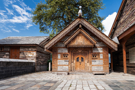 Jagti Patt Temple in Naggar, Himachal Pradesh, India