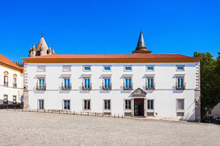The Evora Museum is located in Evora, Portugal. It occupies the old Episcopal Palace, near the Cathedral of Evora, in the historic center.のeditorial素材