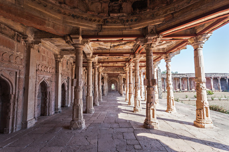 Old Mosque in Mandu, Madhya Pradesh, Indiaのeditorial素材