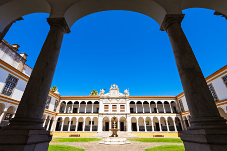 The University of Evora, the second oldest in Portugal, was founded in the 16th century by Cardinal Infante Dom Henrique it was delivered to the Society of Jesusのeditorial素材
