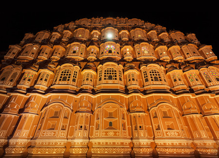 Hawa Mahal palace (Palace of the Winds), Jaipur, Rajasthanのeditorial素材