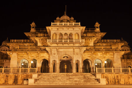 Albert Hall (Central Museum), Jaipur. It is located in Ram Niwas Garden in Jaipurのeditorial素材