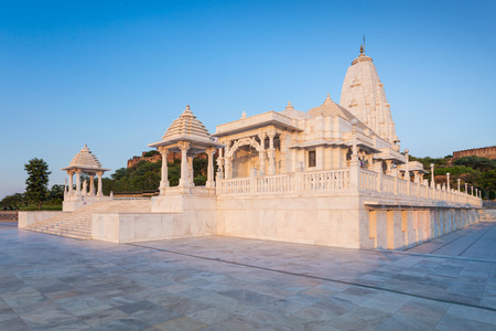 Birla Mandir (Laxmi Narayan) is a Hindu temple in Jaipur, Indiaのeditorial素材